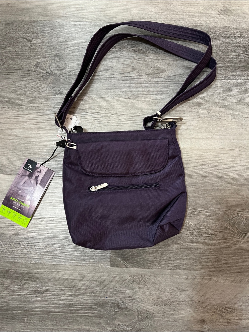 Purple Crossbody Shoulder Bag - Unbranded